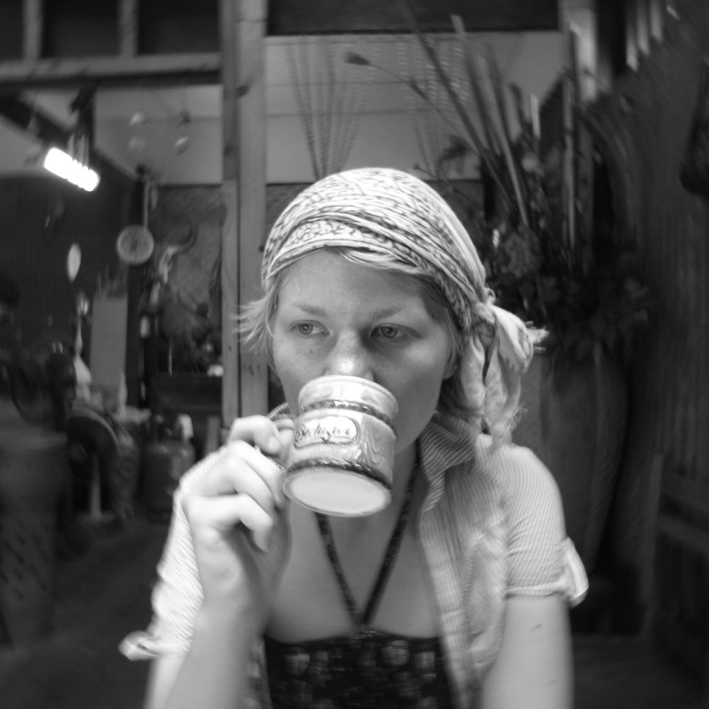 Drinking Coffee