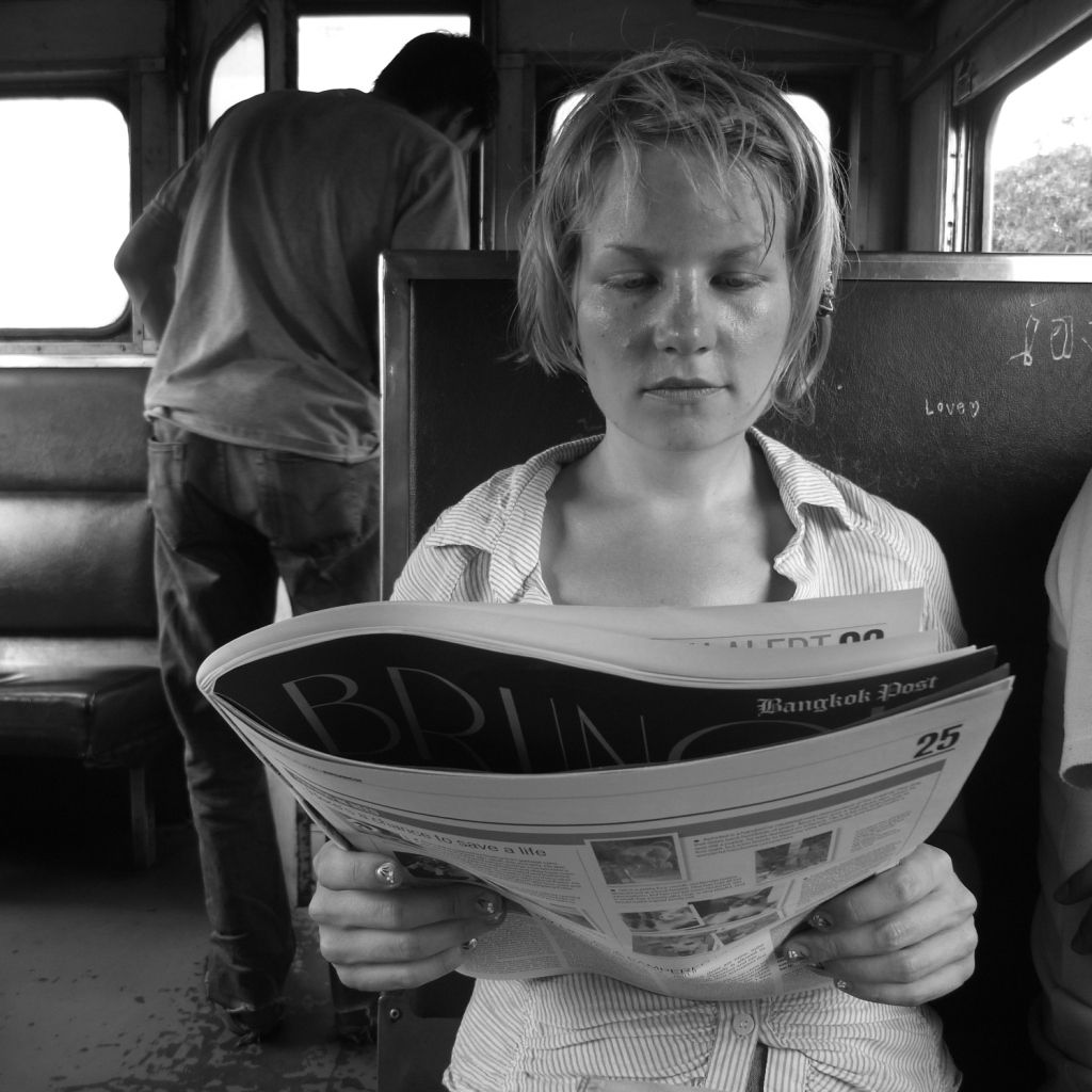 Reading on the Train