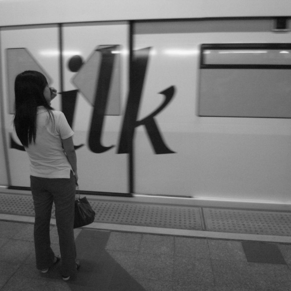 Waiting for the Train in Bangkok