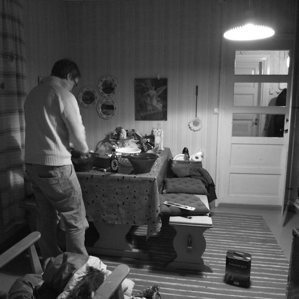 Preparing food
