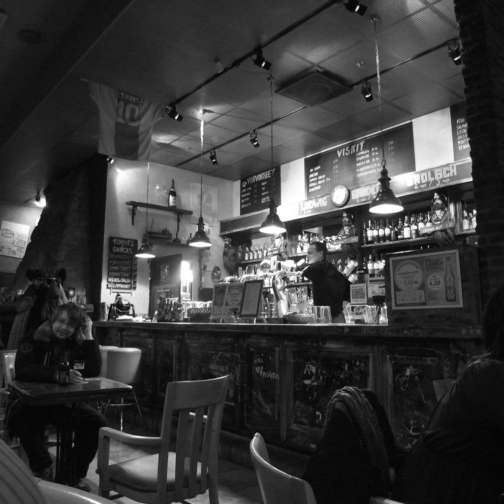 At a Bar