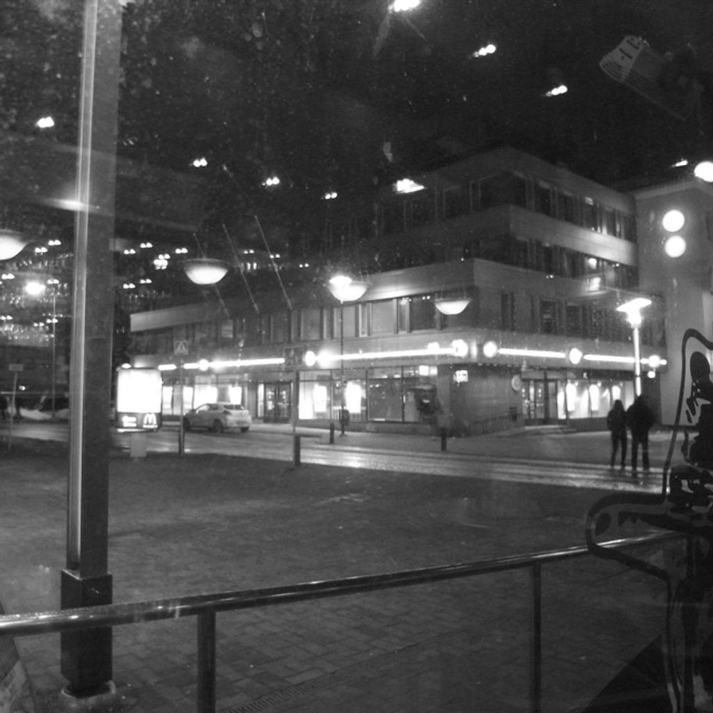 Rainy Night in Rovaniemi